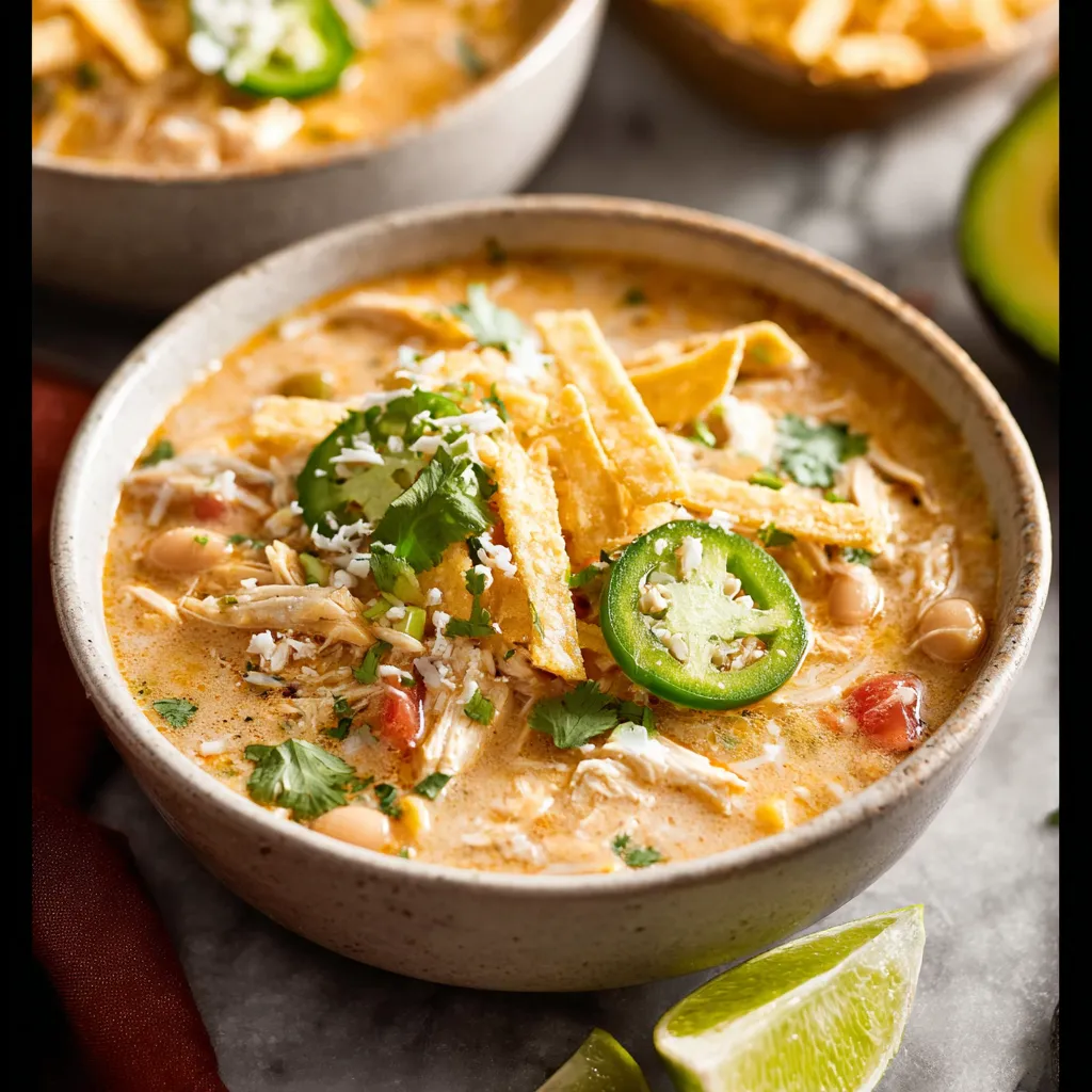 ULTIMATE CREAMY CHICKEN CHILI