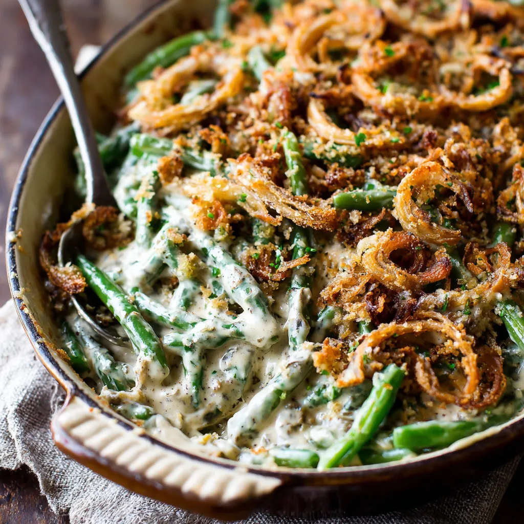 ULTIMATE GREEN BEAN CASSEROLE