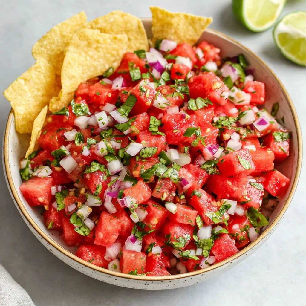 WATERMELON SALSA: SUMMER PERFECTION