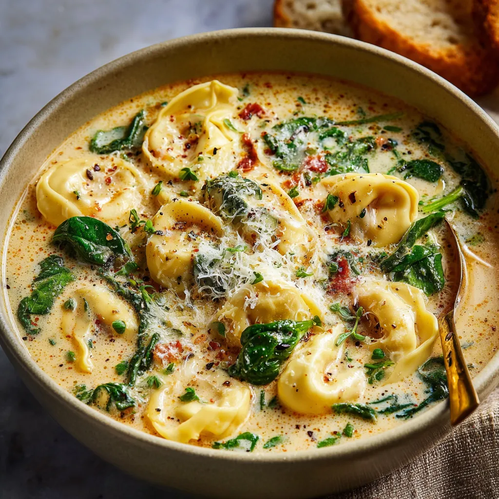 Creamy Garlic Parmesan Chicken Pasta is pictured as a close-up, dreamy second content image, highlighting the rich sauce and tender chicken.