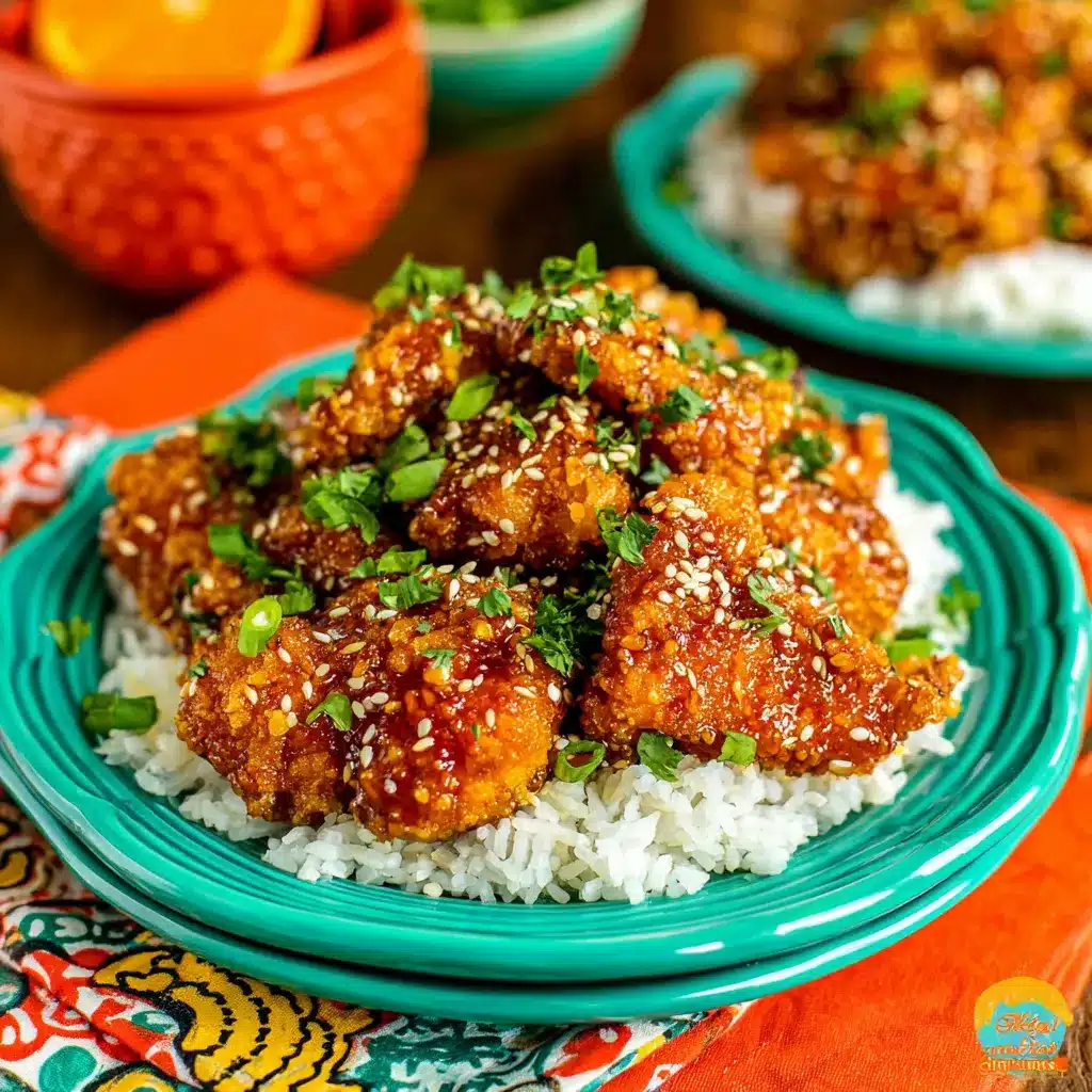 Healthy Sesame Chicken Recipe Easy Second Enjoy a delicious and easy healthy sesame chicken recipe as shown in this enticing image.