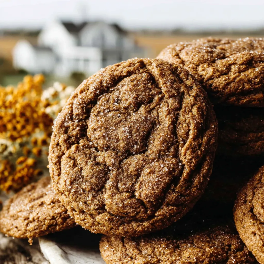 Maple pumpkin cookies, a seasonal fall treat, are shown in a second, closer image highlighting their texture and spices.