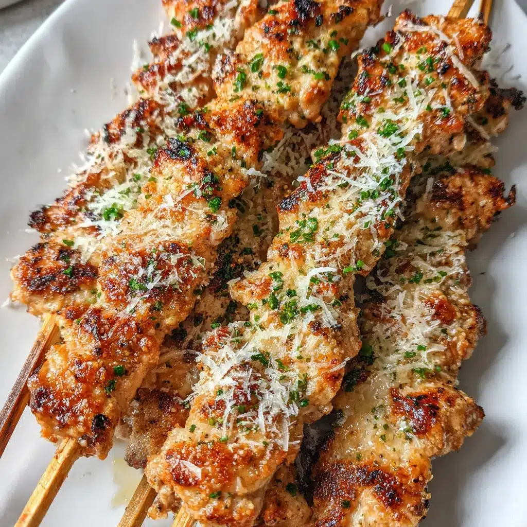 BEST RANCH GARLIC CHICKEN SKEWERS