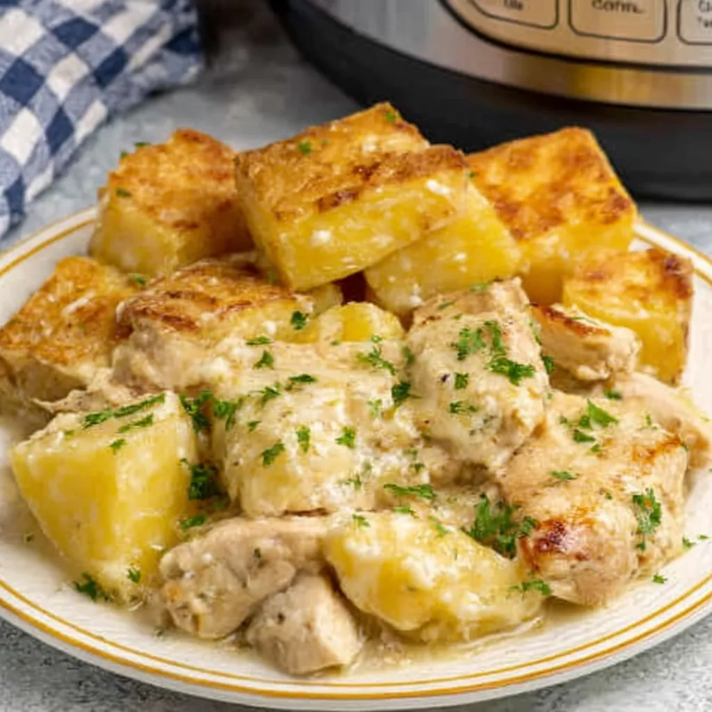 CROCKPOT CHICKEN POTATO PERFECTION