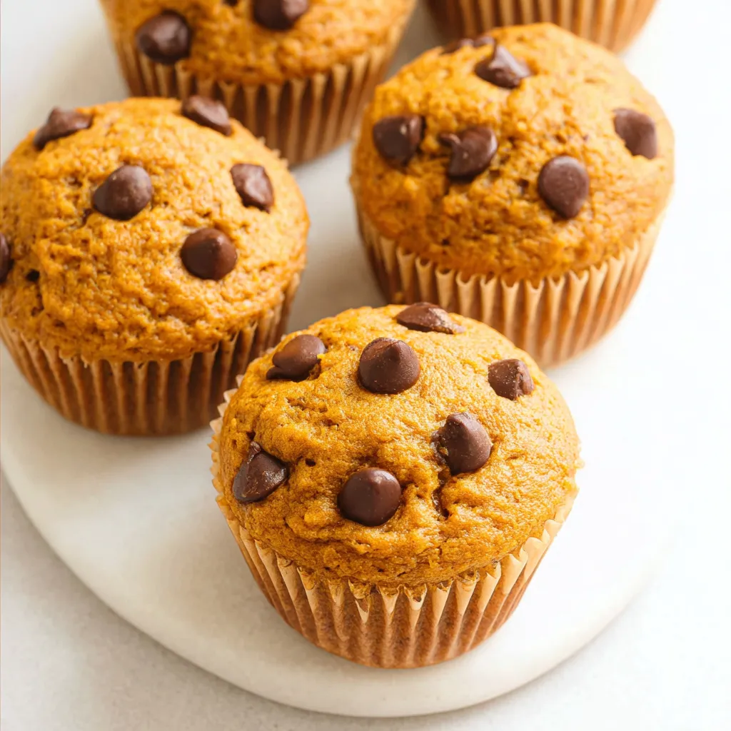 IRRESISTIBLE PUMPKIN CHOCOLATE MUFFINS
