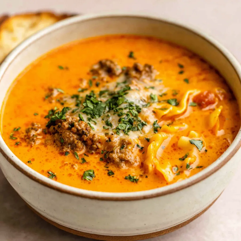 LASAGNA SOUP: SET & FORGET