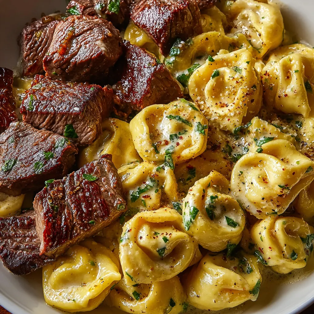 QUICK STEAK TORTELLINI