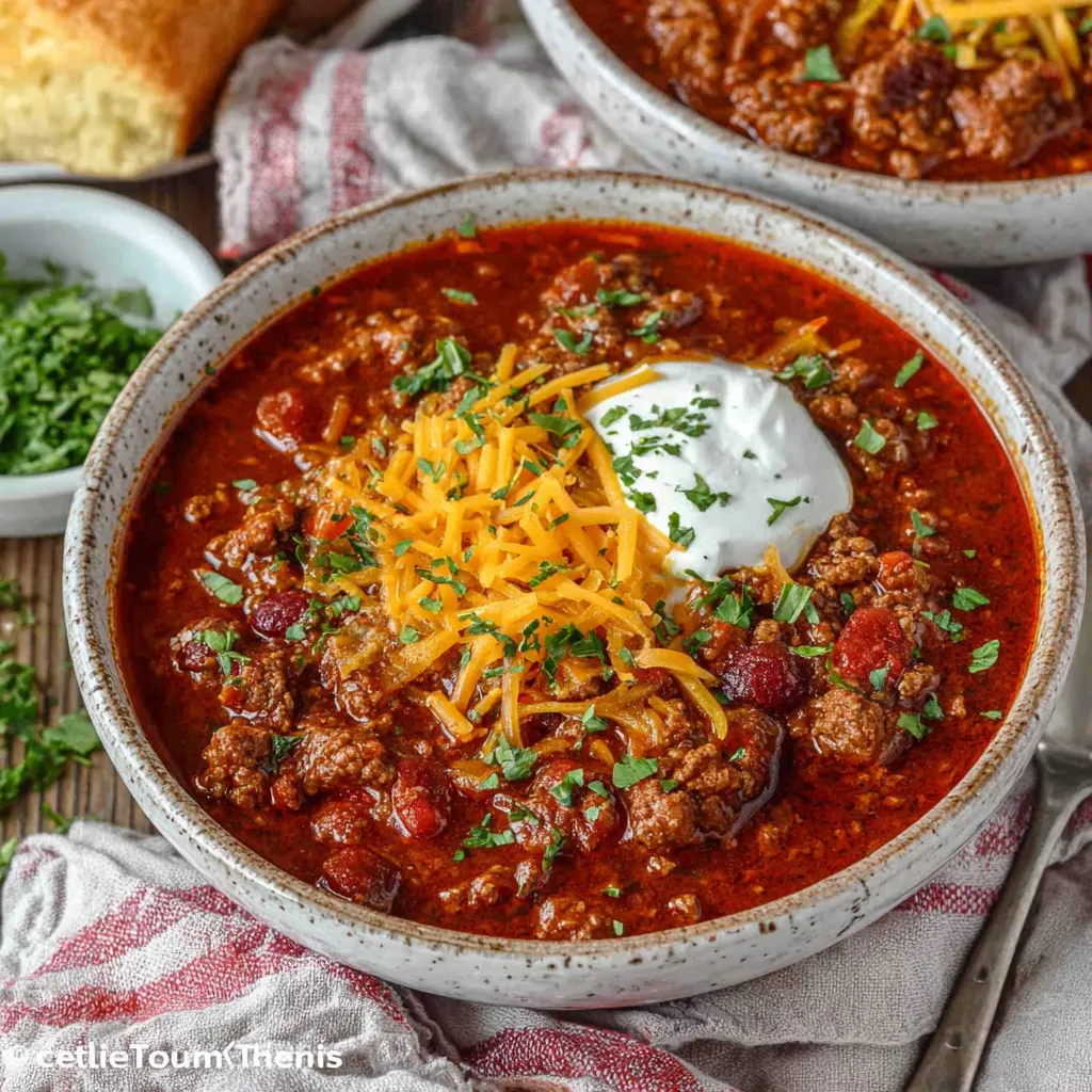 SERIOUSLY GOOD BEEF CHILI