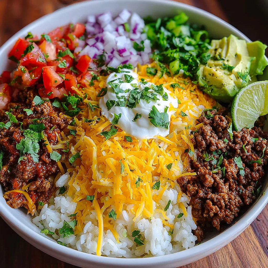 TACO RICE BOWL BLISS