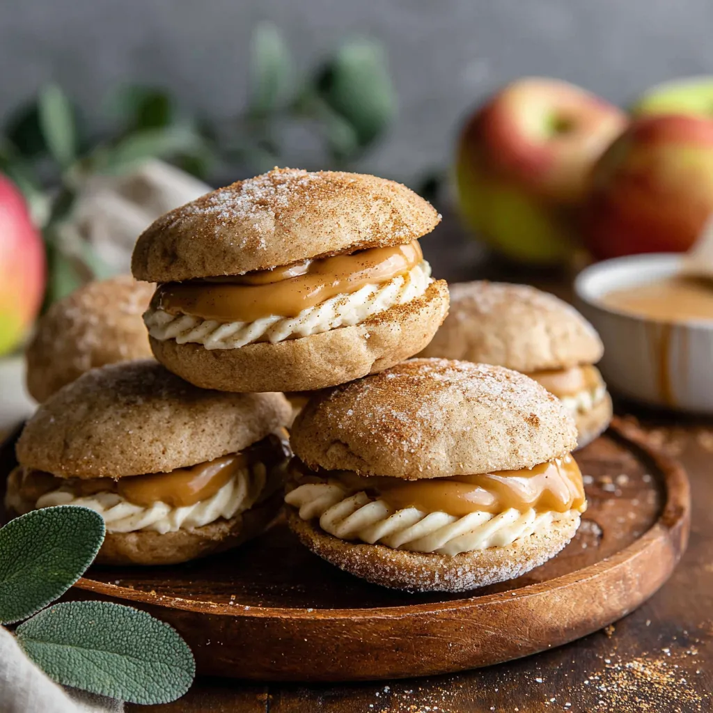 ULTIMATE APPLE CIDER WHOOPIE PIES
