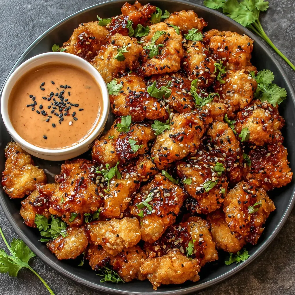 Bang Bang Chicken Recipe Detail Another delicious serving of creamy and spicy Bang Bang Chicken, perfect for a flavorful meal.