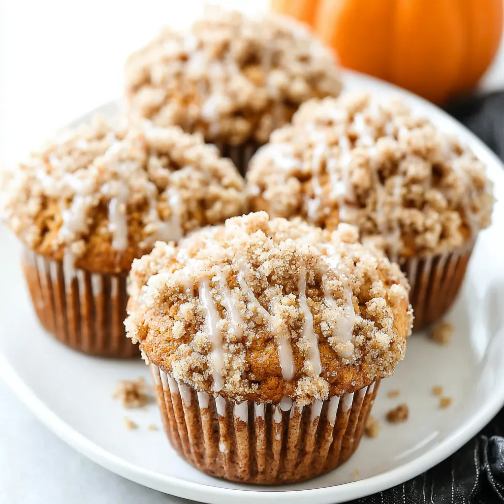 Pumpkin Muffins Recipe Second Batch Close-up shot of freshly baked Pumpkin Muffins, showcasing their moist texture and warm spices.