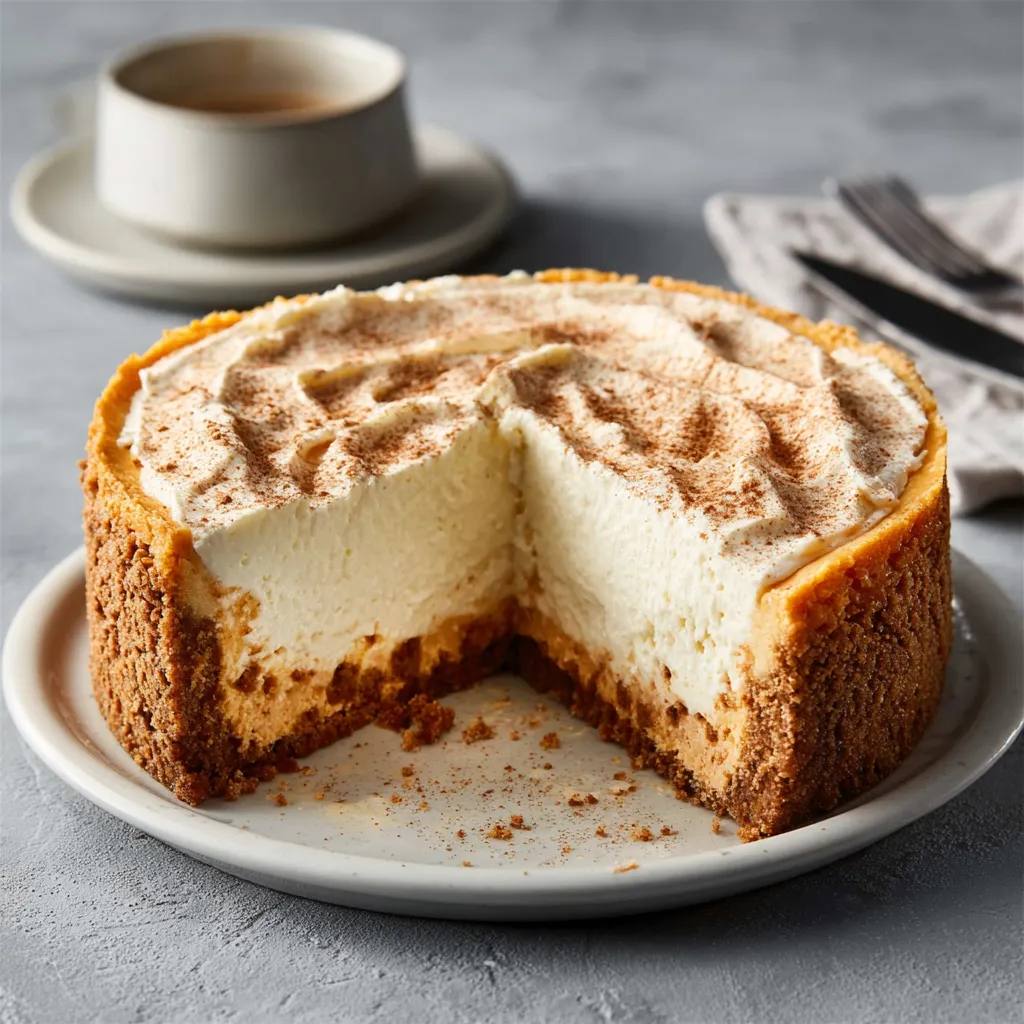 Snickerdoodle Cheesecake Christmas Recipe Creamy Snickerdoodle Cheesecake Christmas dessert beautifully displayed in a holiday-themed photograph, showcasing its decadent texture.