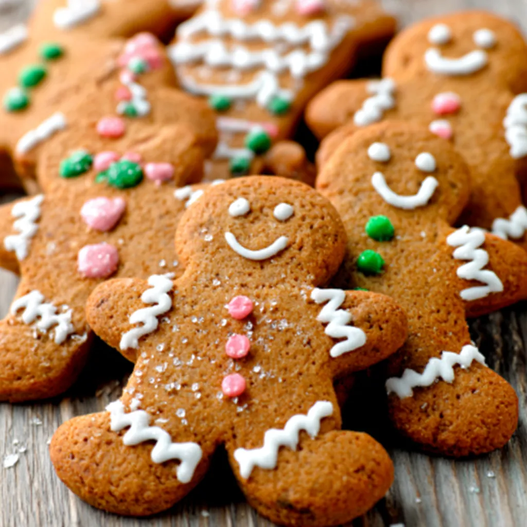 Festive Gingerbread Cookies, decorated with icing and sprinkles, are showcased as a featured image for a holiday baking article.