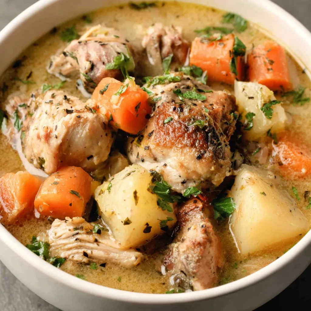 A comforting bowl of homemade Chicken Stew is shown as the featured image.