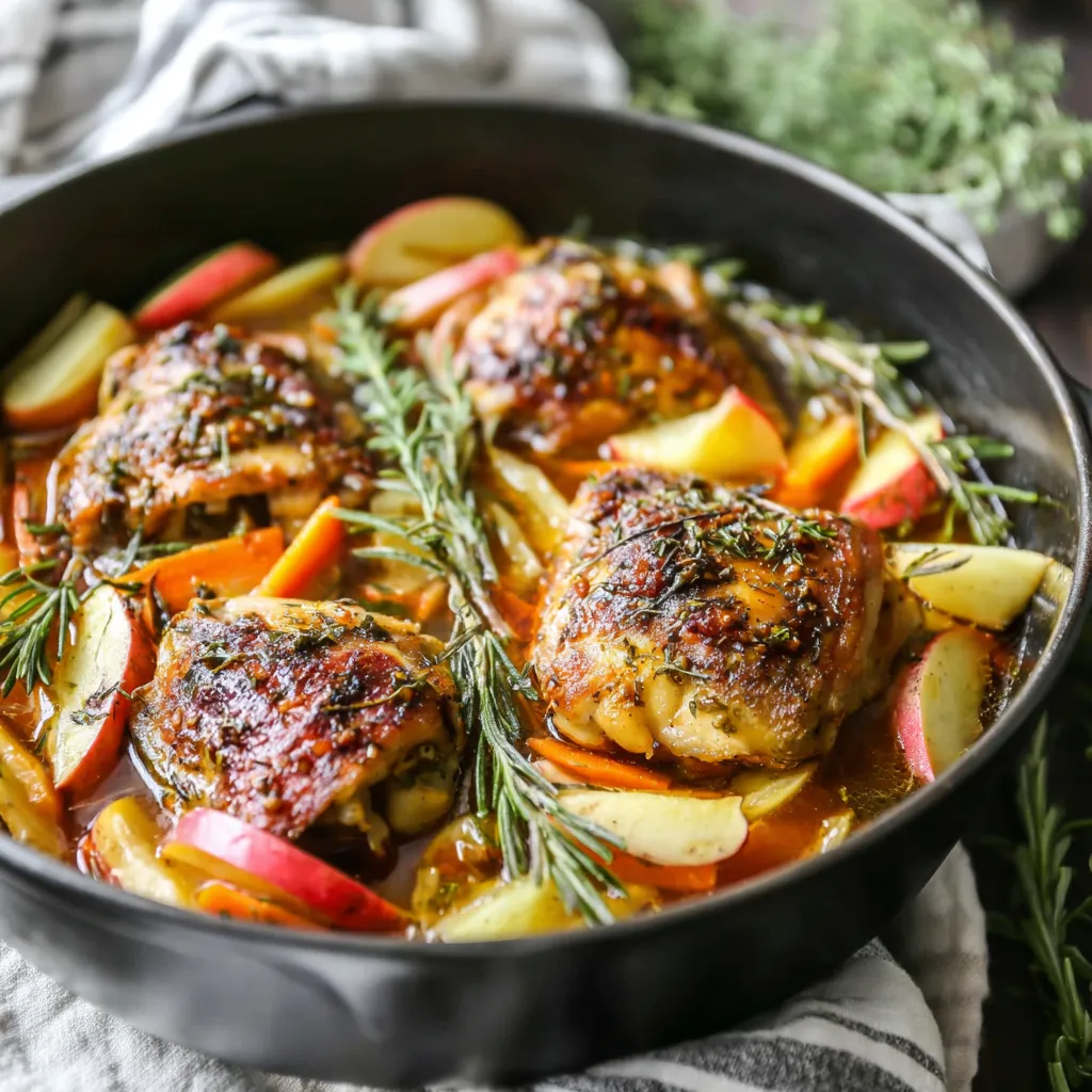 Rosemary Apple Cider Chicken featured image showing a delicious and flavorful meal.