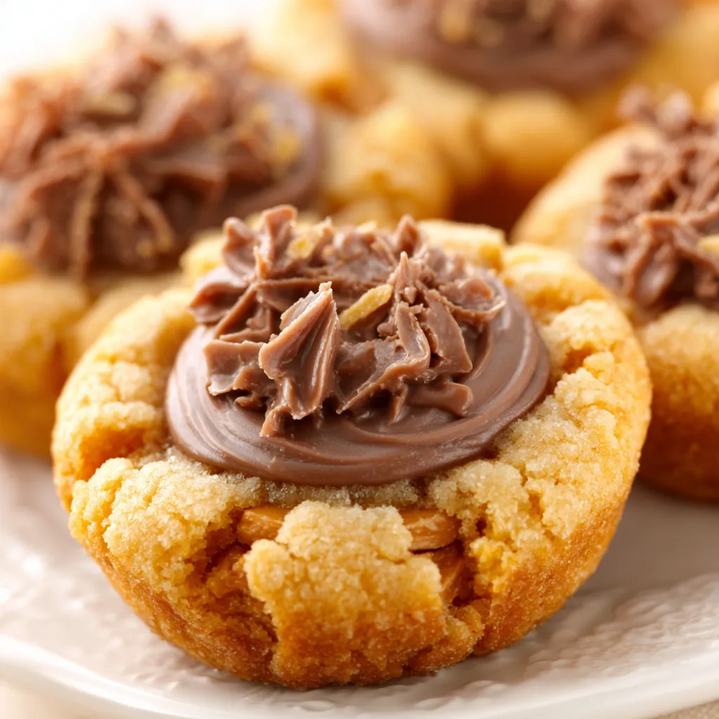 Reese's Mini Cup Peanut Butter Cookies are beautifully displayed as the featured image, showcasing their delicious peanut butter and chocolate combination.