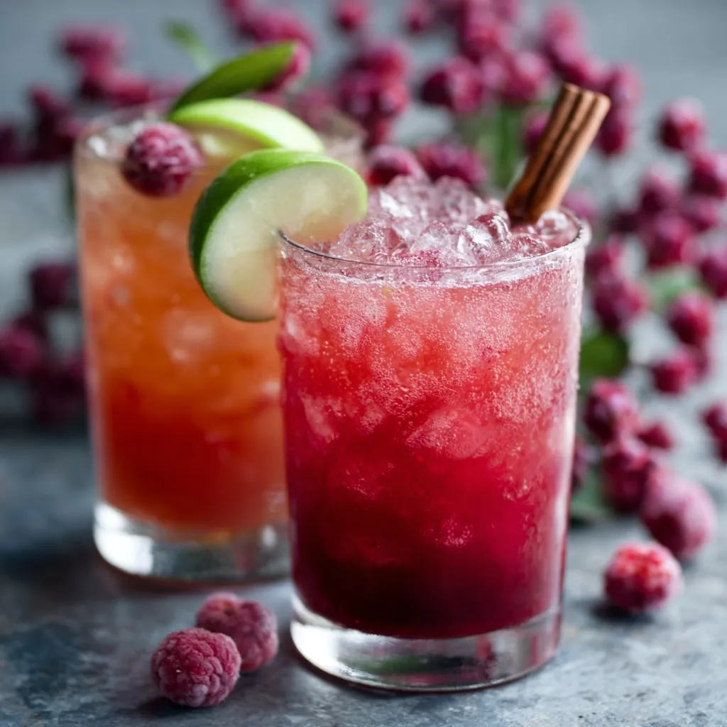 Berry Apple Mocktail: Second Sip of Love A refreshing Berry Apple Love Potion Mocktail is pictured as part of a recipe article.