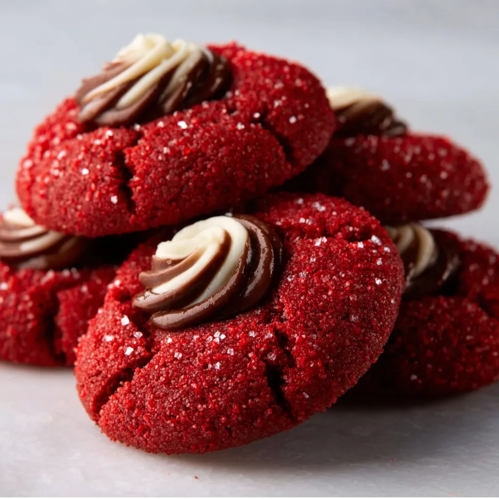Hershey Red Velvet Blossoms Cookies featured image showcasing the delicious treat.