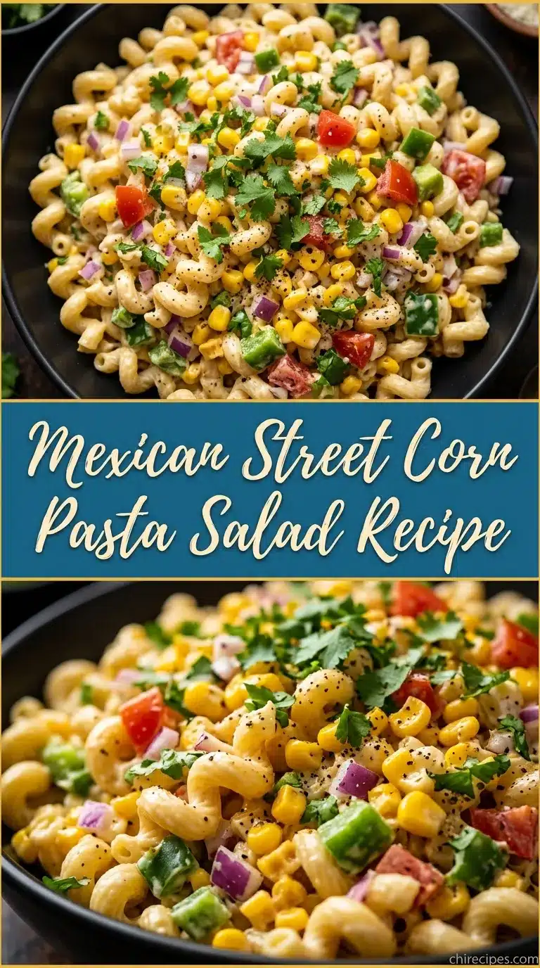 Mexican Street Corn Pasta Salad Recipe