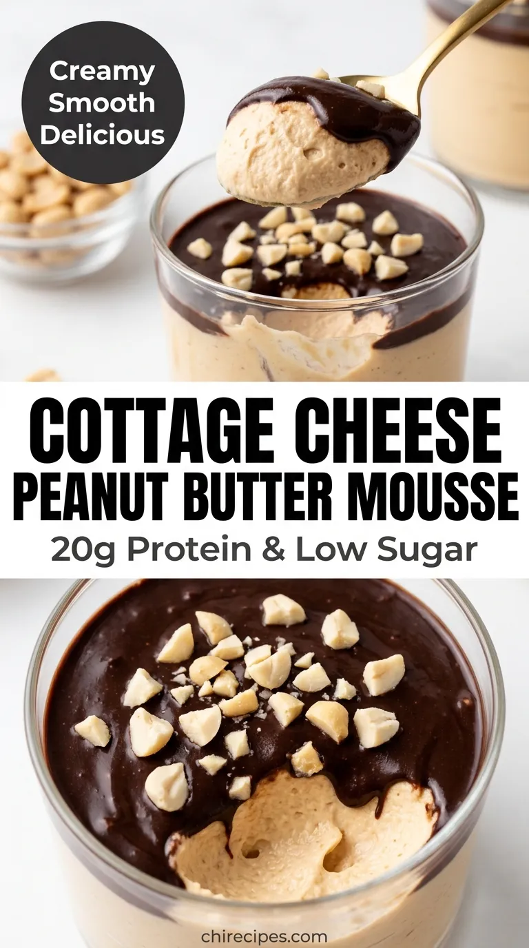 Cottage Cheese Peanut Butter Mousse Recipe