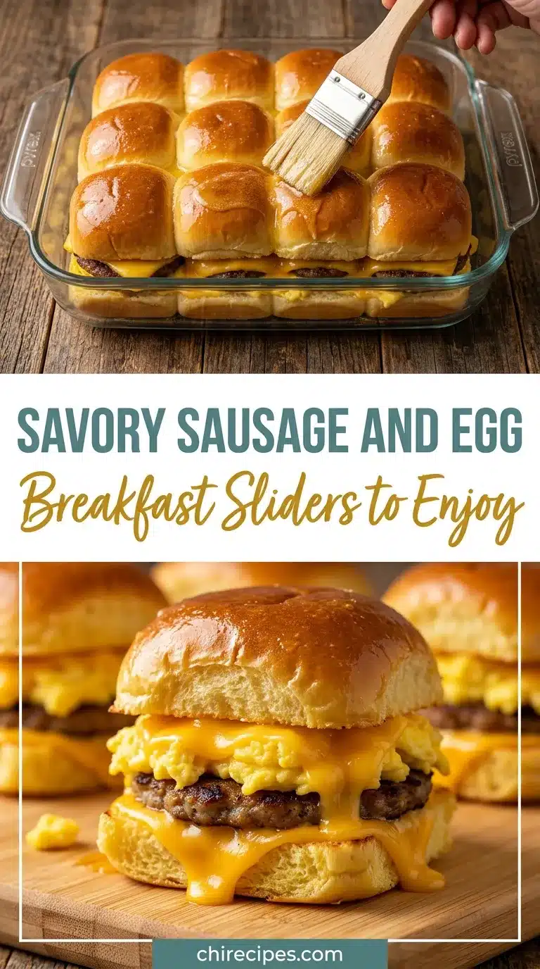 Sausage and Egg Breakfast Sliders Recipe