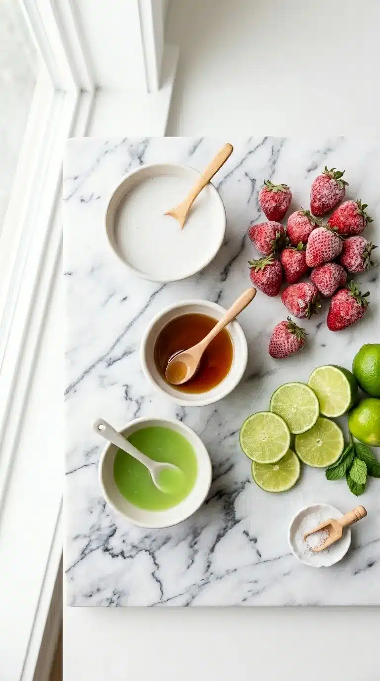 Coconut Strawberry Refresher Ingredients