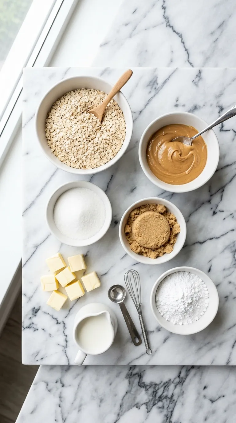 Peanut Butter Lunch Lady Bars Ingredients