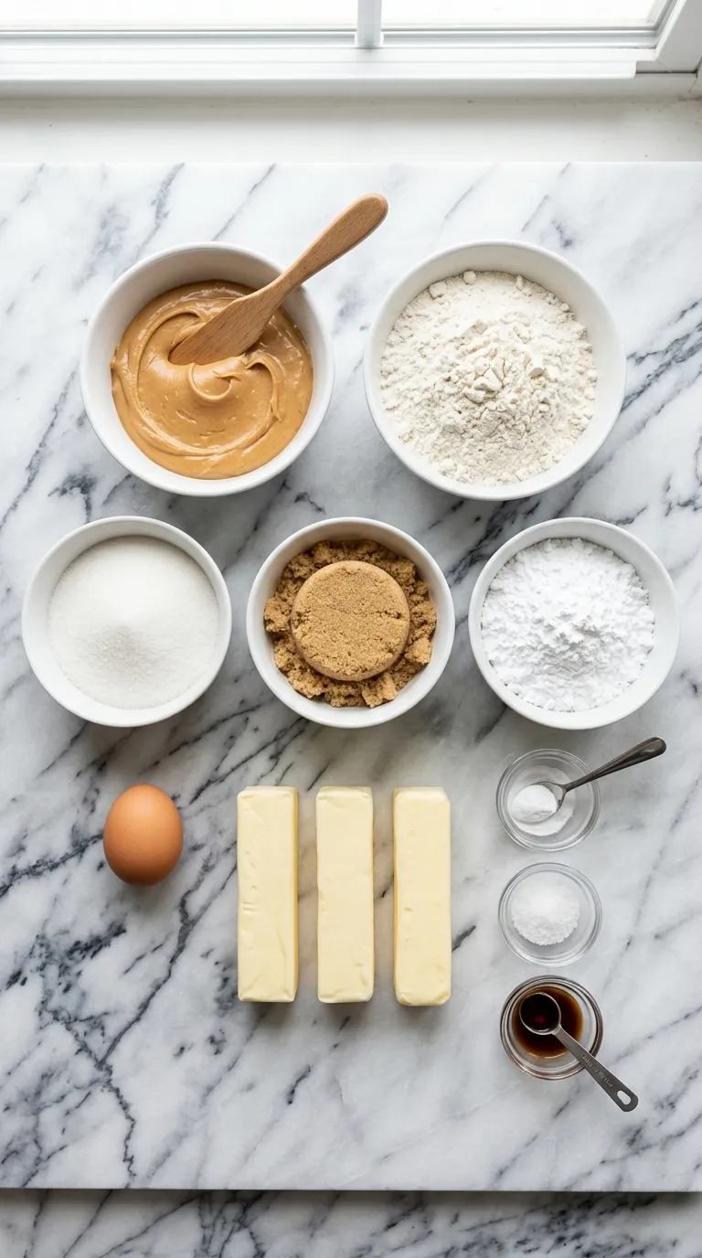 Homemade Nutter Butters Ingredients