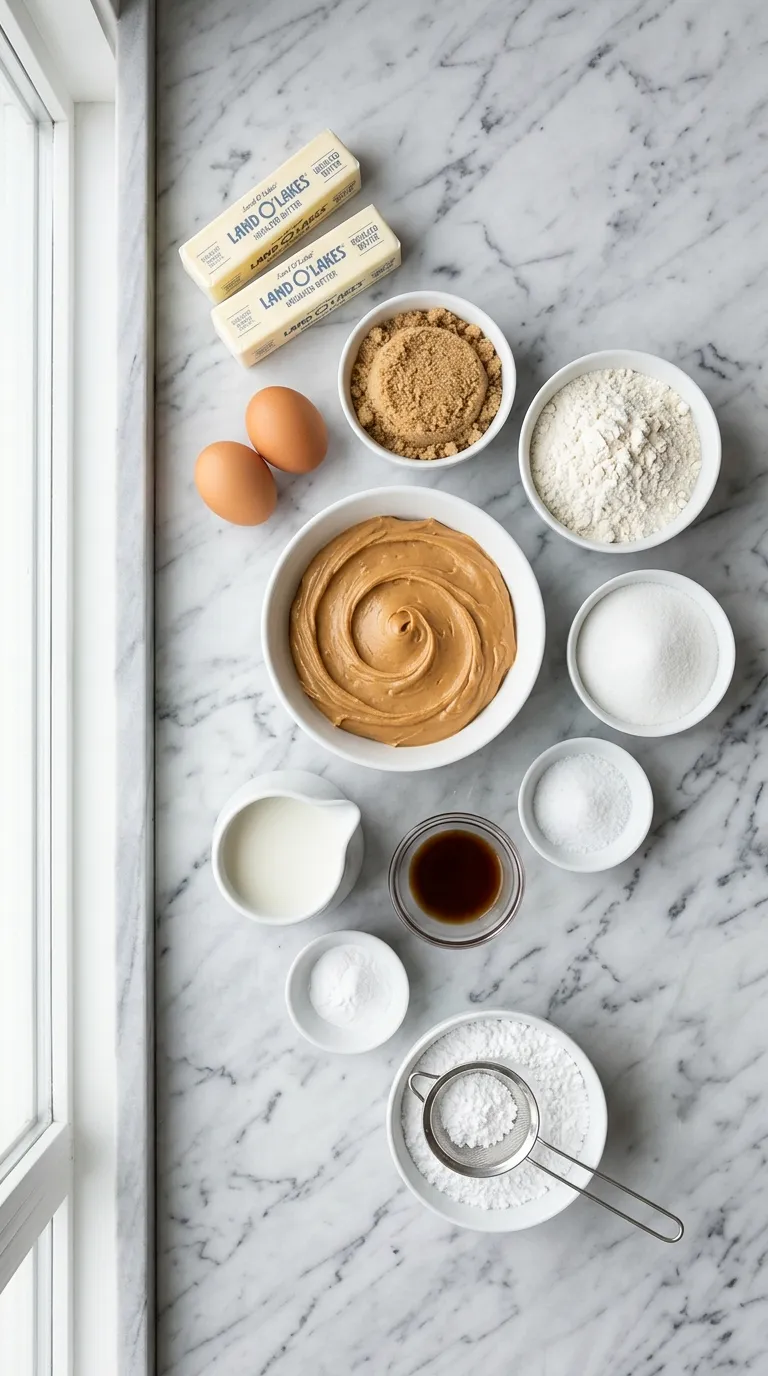 Peanut Butter Lunch Lady Bars Fudgy - Stop Cravings Ingredients