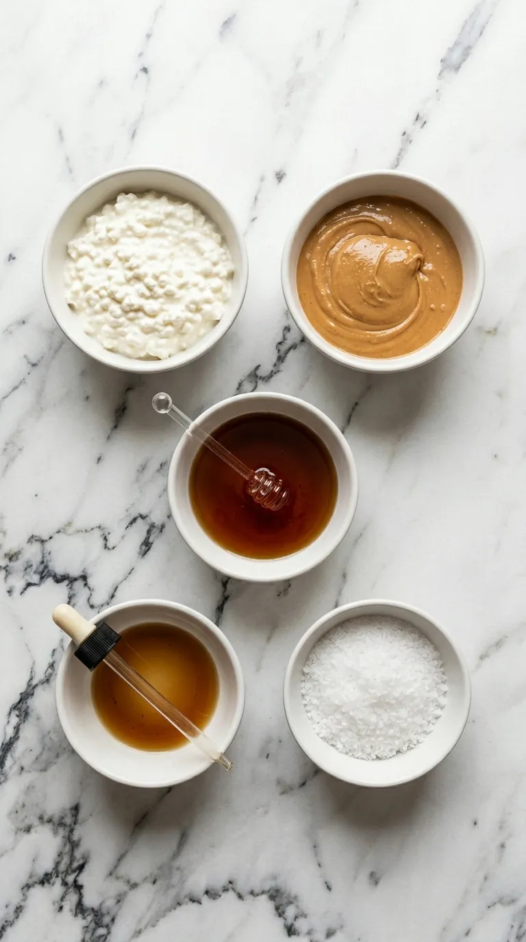 Cottage Cheese Peanut Butter Mousse Ingredients