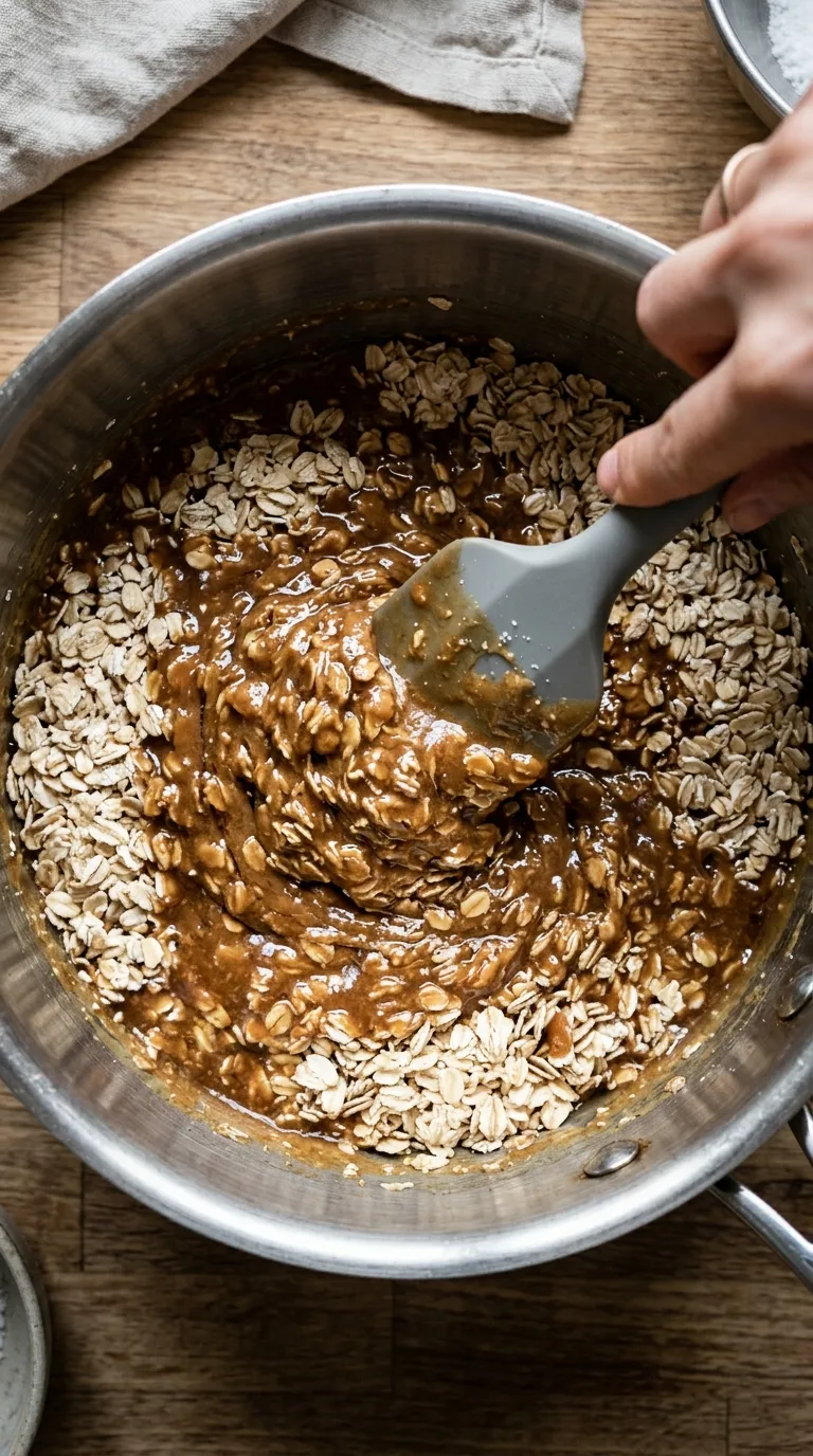 How to Make Chocolate Peanut Butter Oatmeal Bars