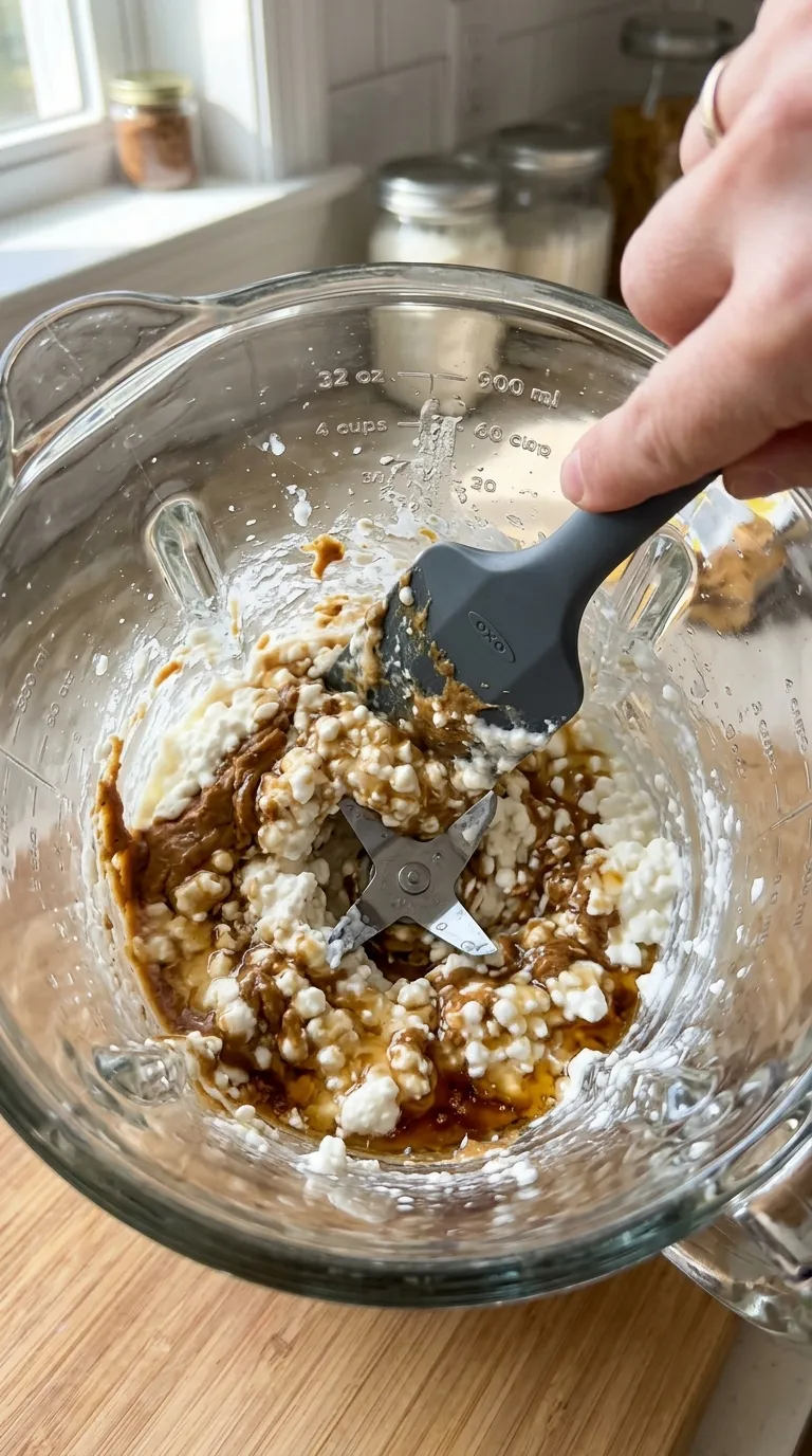 How to Make Cottage Cheese Peanut Butter Mousse