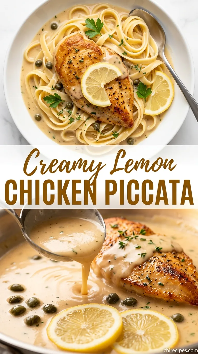 Quick Healthy Lemon Chicken Piccata - Save Weeknight Time Recipe