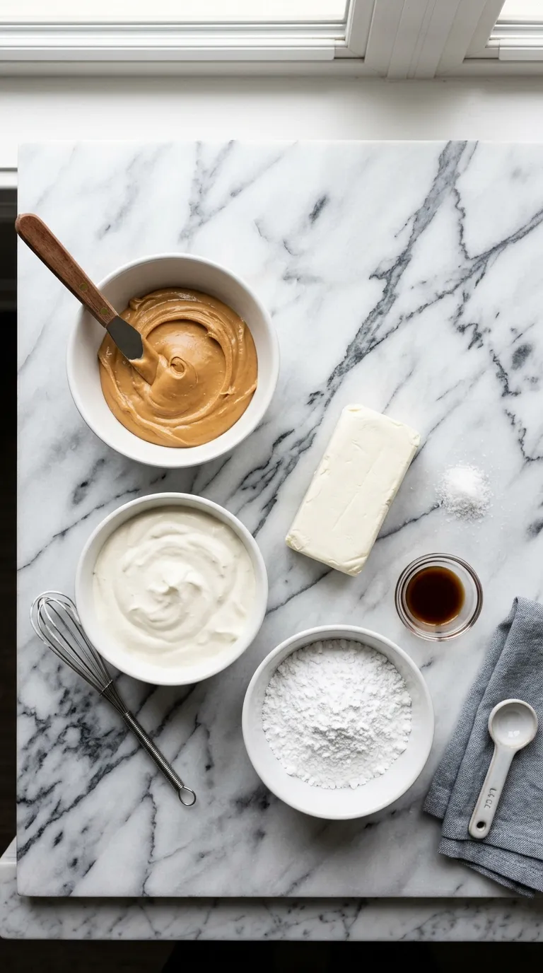 Peanut Butter Mousse Light And Airy - End Cravings Ingredients